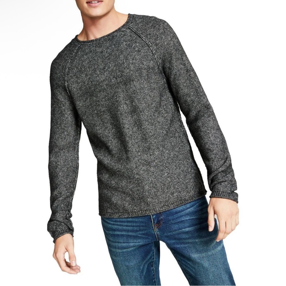 NWT And Now This Men’s Knit Pullover Raglan Sleeve Crewneck Sweater | Size XL